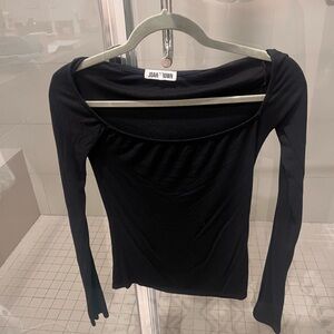 Joah Brown Black Shirt